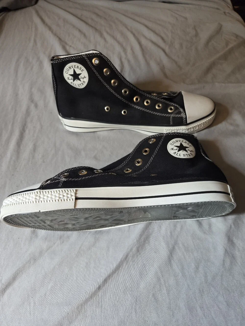 Converse Black & White High Top Sneakers